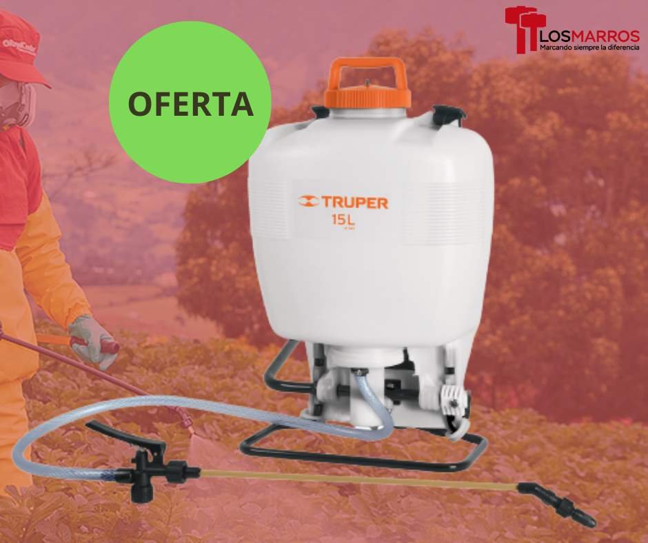 Fumigador de mochila tipo 425, 15 litros