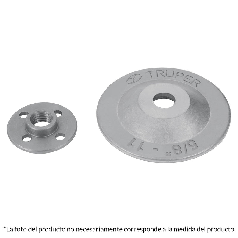 ADAPTADOR DISCO T. 1 STD 4' Y 4-1/2' TRUPER 10544