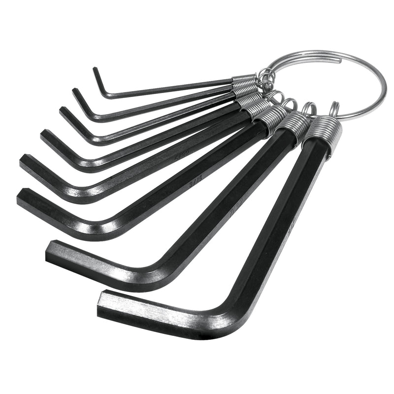 LLAVES ALLEN T. LLAVERO MILIMETRICO 8 PZ PRETUL 21851