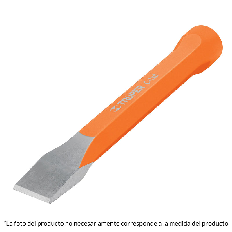 CINCEL CORTE FRIO 1/4' X 5' TRUPER 12100