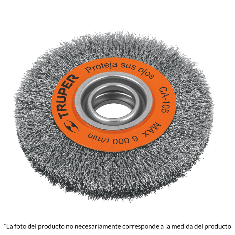 CARDA ESMERIL 6'' X 1-1/8'' TRUPER 11526