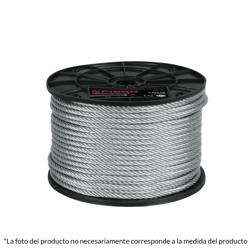 CABLE ACERO 1/16' 7X7 HILOS FIERO 44208