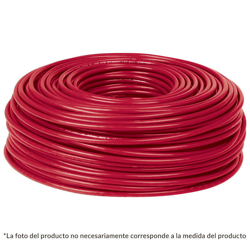 CABLE CALIBRE 10 THHW-LS ROJO VOLTECH 46059