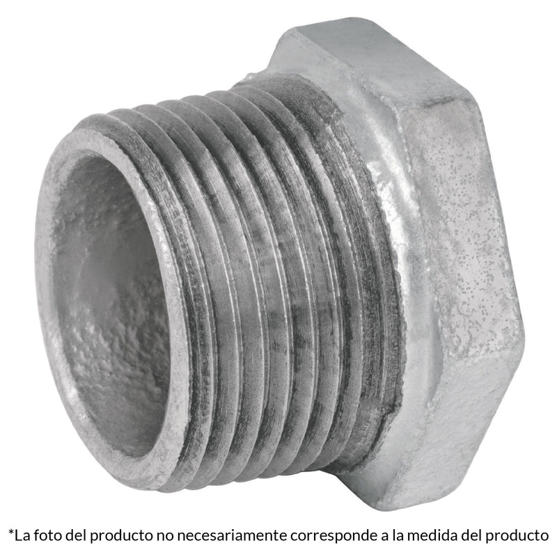 REDUCCION BUSHING GALVANIZADA 1-1/4'' X 1'' FOSET 48776