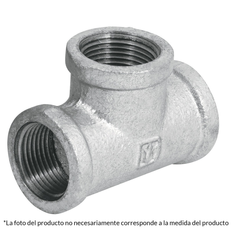 TEE GALVANIZADO 1'' FOSET 47487