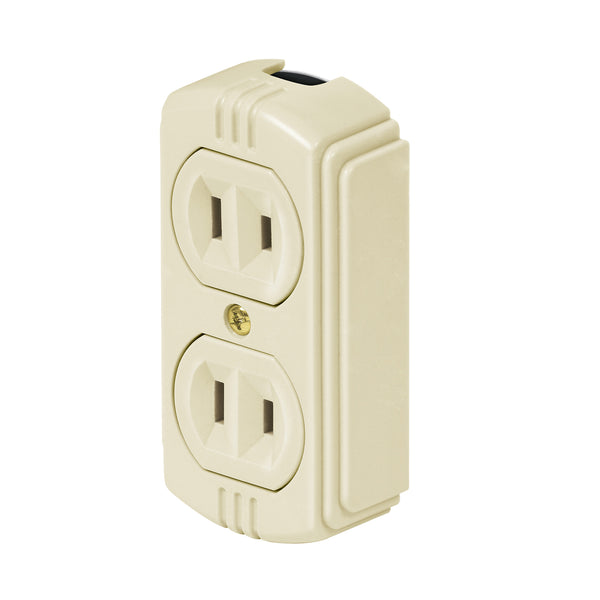 CONTACTO DOBLE SOBREPONER ECONOMICA VOLTECH 46106