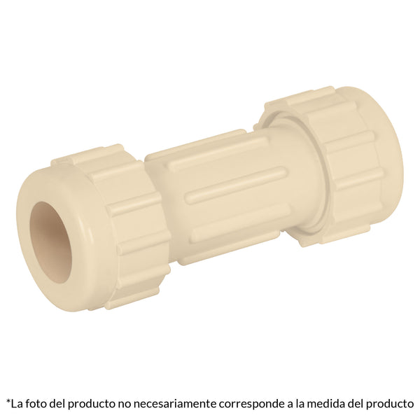 COPLE DE COMPRESION CPVC 1/2'' FOSET 48923