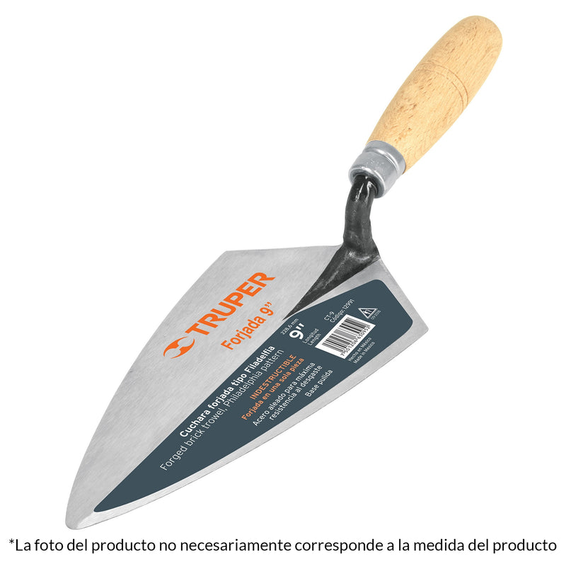 CUCHARA FILADELFIA 10'' UNA PIEZA TRUPER 12992