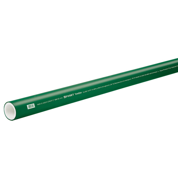 TUBO PPR 2'' 4PZ DE 1 METRO FOSET 45446