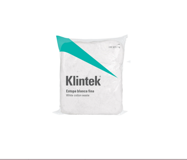 Estopa, 1 kg, color blanca