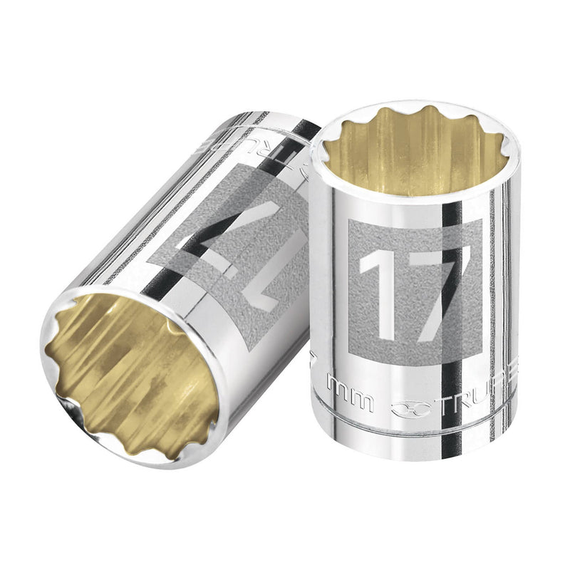 DADO 1/2' 12 PUNTAS MILIMETRICO 17 MM TRUPER 13531