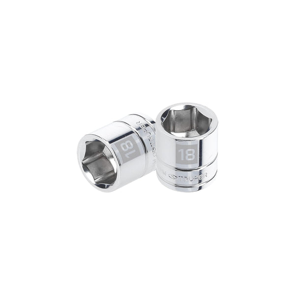 DADO 3/8' 6 PUNTAS MILIMETRICO 18 MM TRUPER 13682