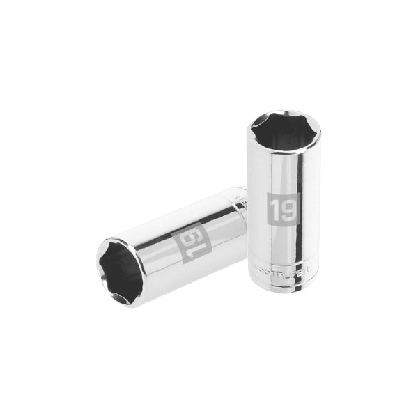 DADO 3/8' 6 PUNTAS MILIMETRICO LARGO 19 MM TRUPER 13779