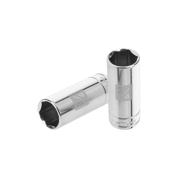 DADO 3/8' 6 PUNTAS STANDARD LARGO 3/4' TRUPER 13718