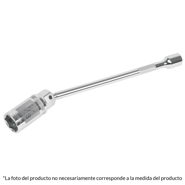 DADO 3/8'' P/ BUJIA 13/16'' EXTENSION 10'' TRUPER 16897
