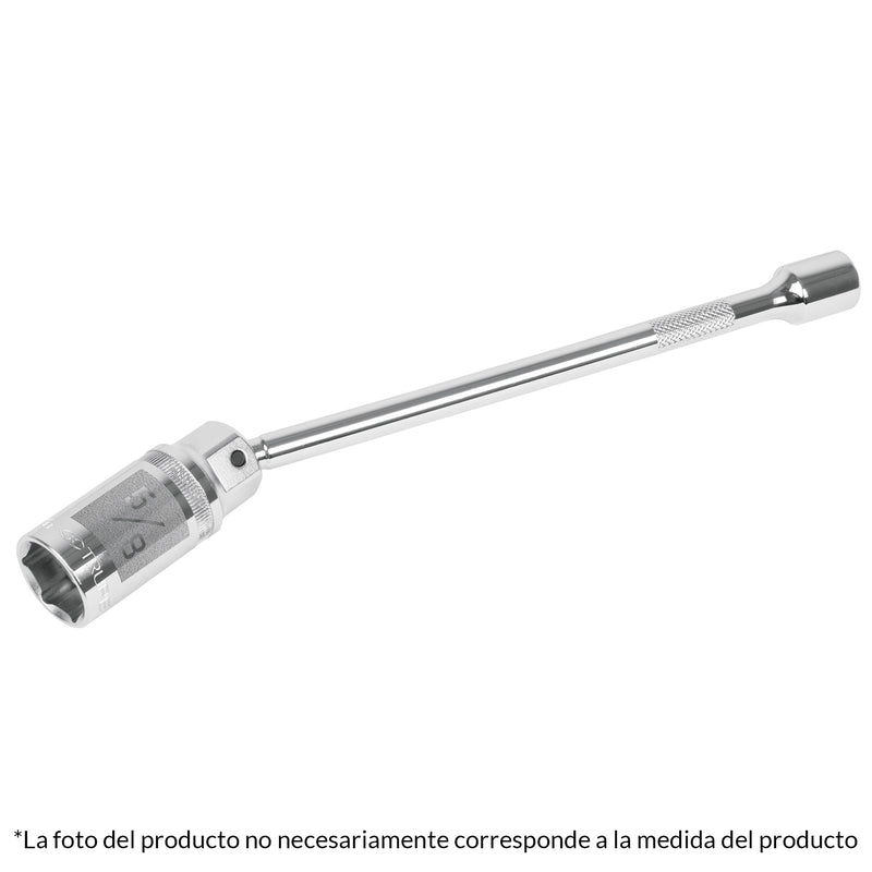 DADO 3/8'' P/ BUJIA 13/16'' EXTENSION 10'' TRUPER 16897