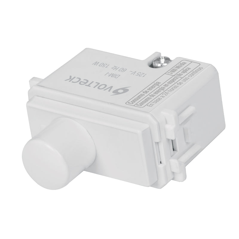 DIMMER GIRATORIO BLANCO ITALIANA VOLTECH 48138