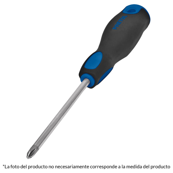 DESARMADOR COMFORT GRIP PHILLIPS 6' X 1/4' PRETUL 21499