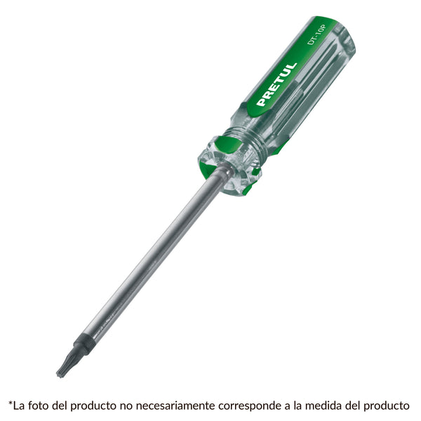 DESARMADOR PVC PUNTA TORX T-15 PRETUL 29983