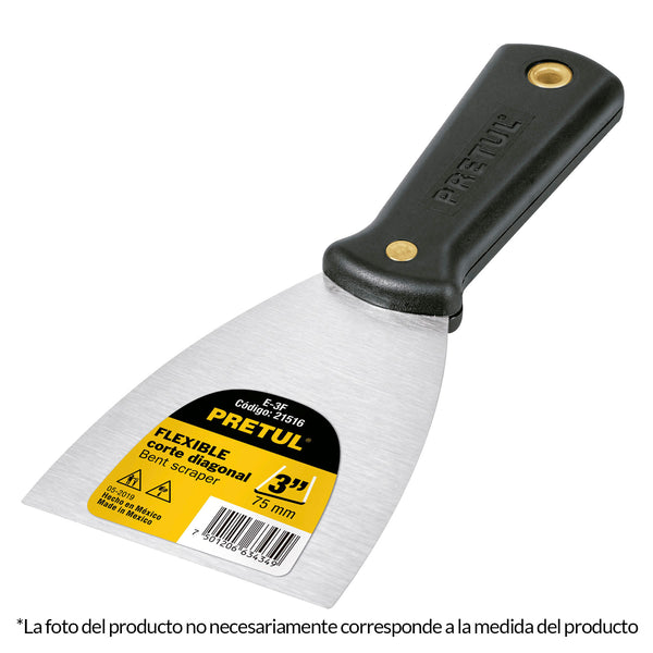 ESPATULA FLEXIBLE 2' PRETUL 21515