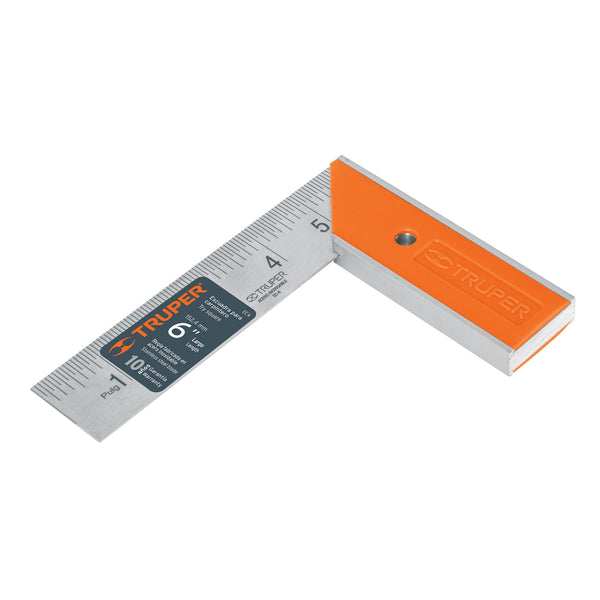 ESCUADRA CARPINTERO 6' ACE. INOX. TRUPER 14370