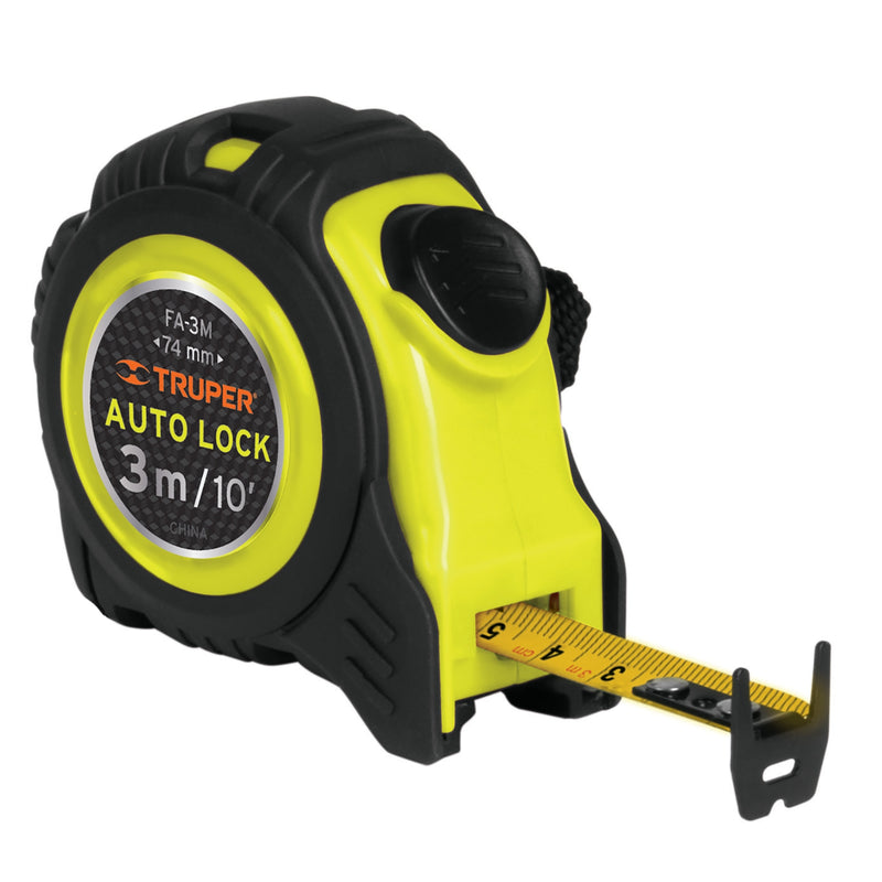 FLEXÓMETRO AUTO-LOCK 3 MT TRUPER 10746