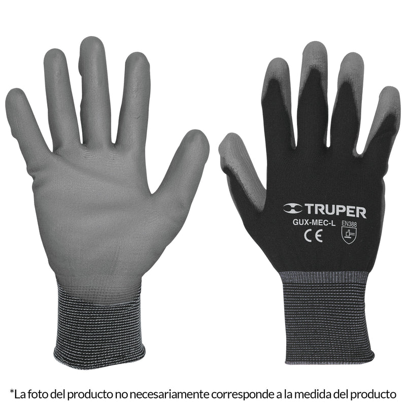 GUANTES NYLON REC. POLIURETANO CHICO TRUPER 13290