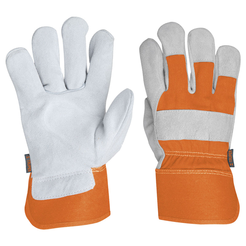 GUANTES CARNAZA Y LONETA USO GRAL GRANDE TRUPER 14245