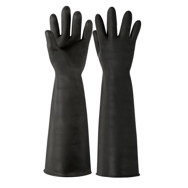 GUANTES LATEX LIMPIEZA EXTRALARGO  IND. MEDIANO TRUPER 14268