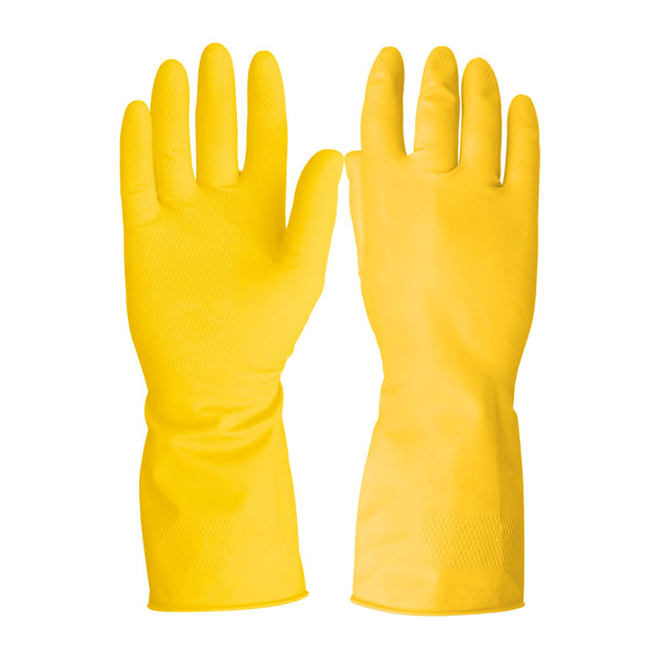 GUANTES LATEX LIMPIEZA DOMESTICA MEDIANO PRETUL 23260