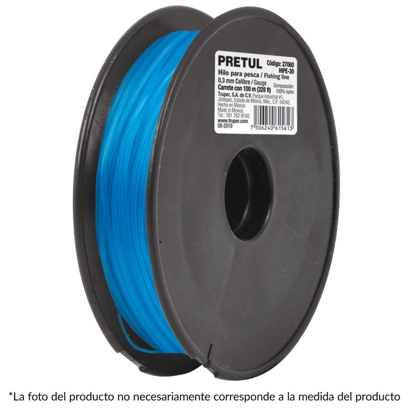 HILO PARA PESCA 0.4 MM 100 MT PRETUL 27061