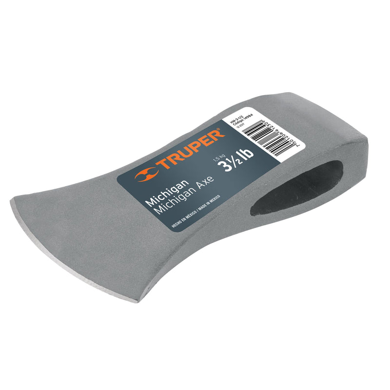 HACHA MICHIGAN 3-1/2 LB SIN MANGO TRUPER 14984