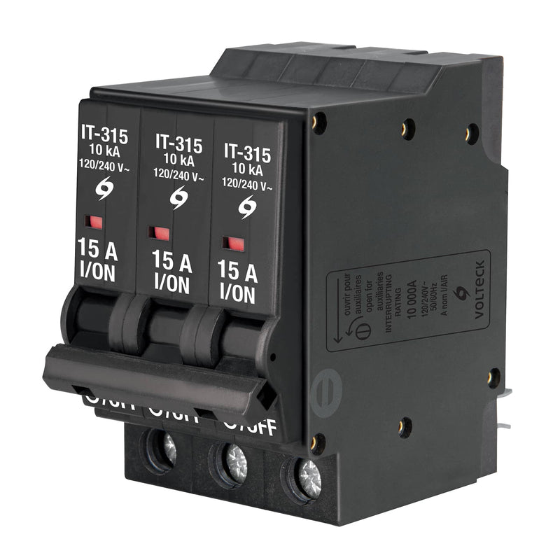 INTERRUPTOR TERMOMAGNETICO 3 X 15 A VOLTECK 47513