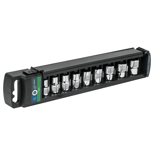 JUEGO DADOS 3/8' TORX 9 PZ TRUPER 10025