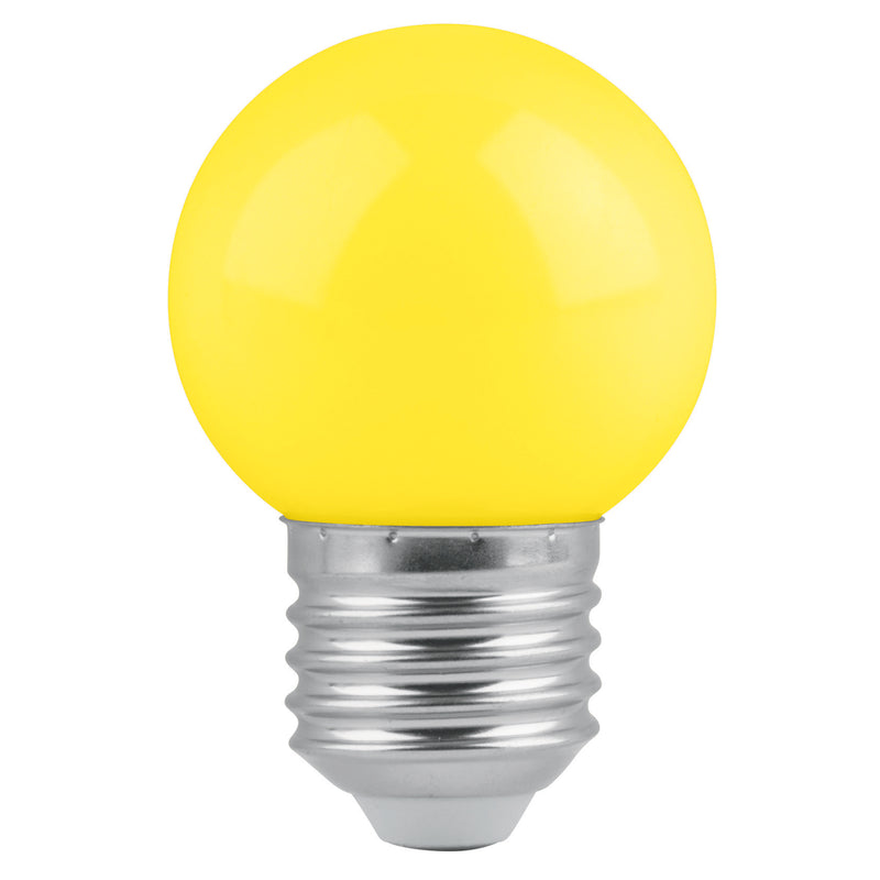 Lámparas de LED, tipo G45, color amarillo