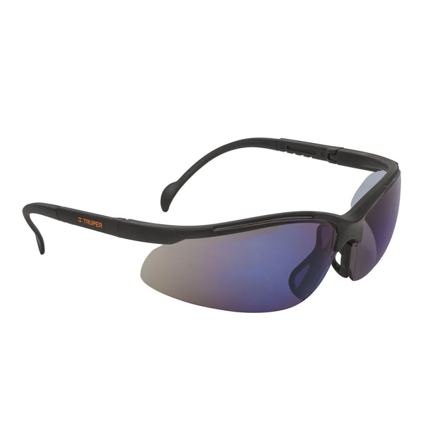 LENTES SEGURIDAD VISION ESPEJO AZUL TRUPER 10826