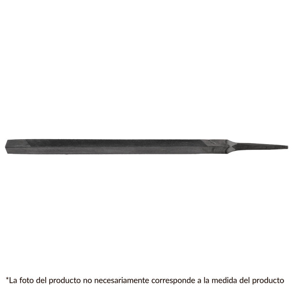 LIMA TRIANGULO 6'' BASTARDA ACABADO NEGRO  TRUPER 11349