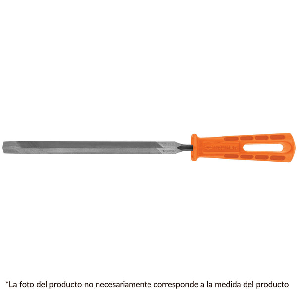 LIMA TRIANGULO REGULAR 6'' MUZA CON MANGO TRUPER 10918