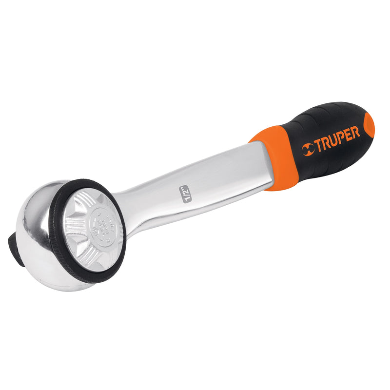 MATRACA 1/2' CABEZA REDONDA 72 DIENTES TRUPER 13565