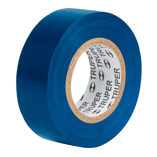 CINTA AISLAR 19 MM X 9 MT AZUL TRUPER 13514