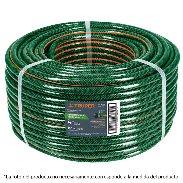 MANGUERA REFORZADA 3/4'' TRUPER 19859