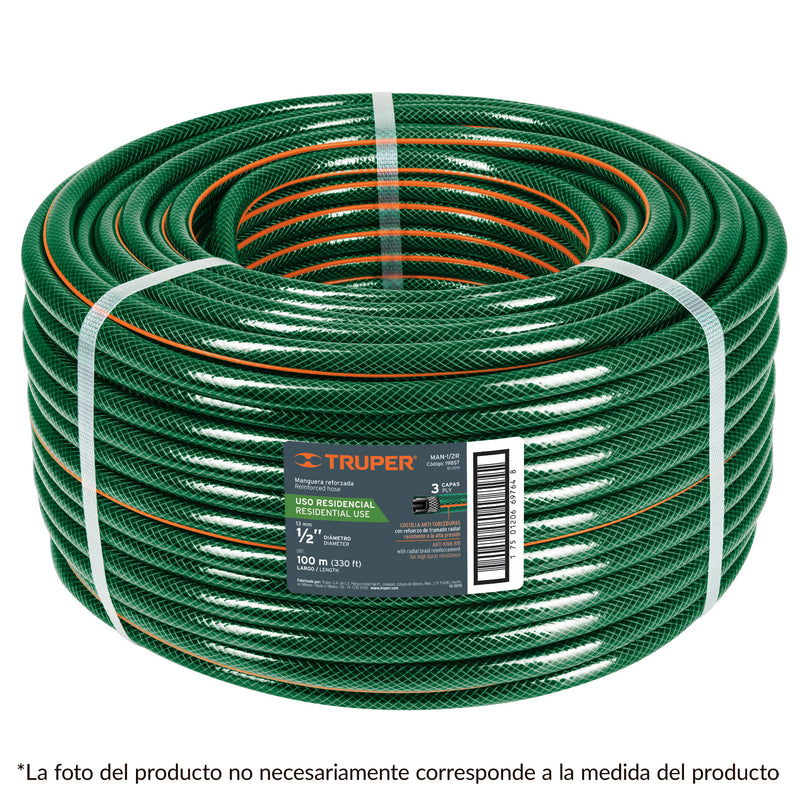 MANGUERA REFORZADA 3/4'' TRUPER 19859