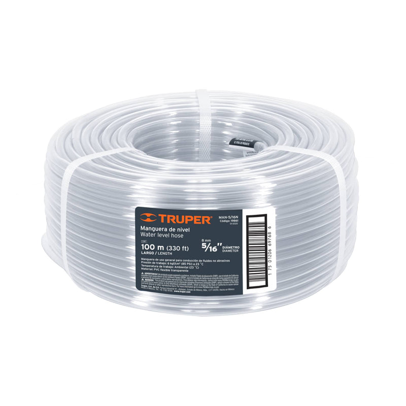 MANGUERA NIVEL 5/16'' TRUPER 19861
