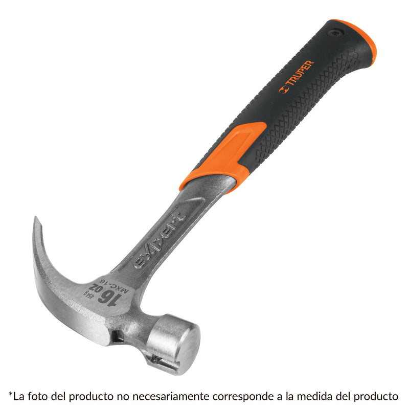 MARTILLO FORJADO UNA PIEZA UÇ?A CURVA 20 OZ TRUPER 16820