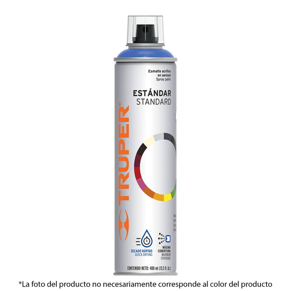 ESMALTE AEROSOL ALUMINIO ALTA TEMPERATURA TRUPER 18071