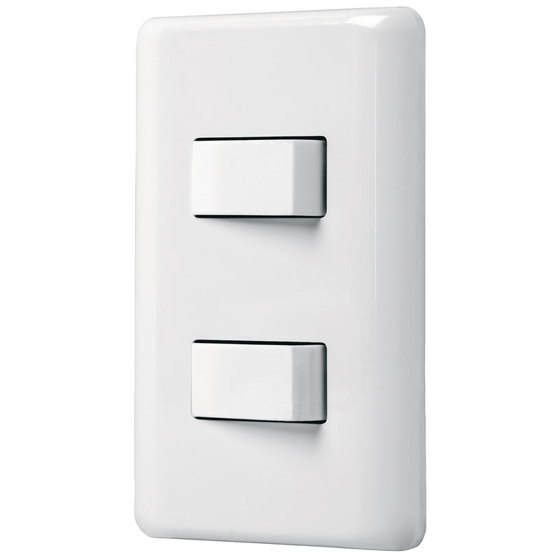 PLACA CON 3 INTERRUPTORES SENCILLOS BASIC PRETUL 25080
