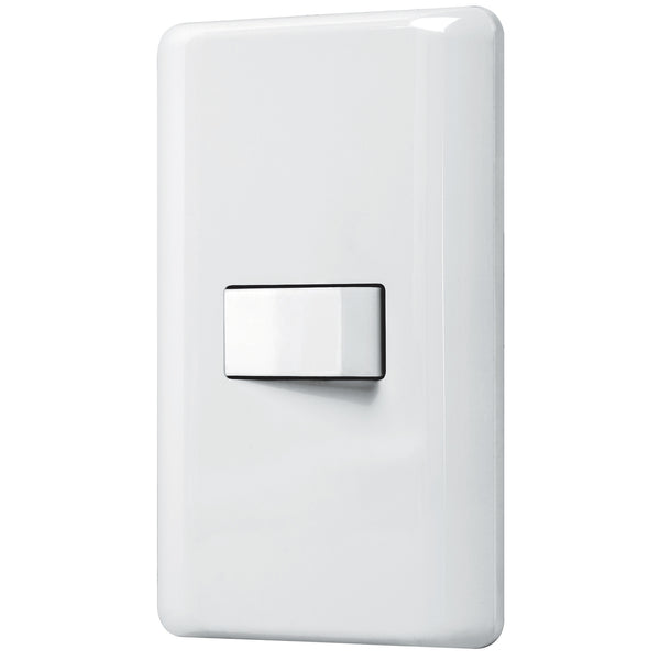 PLACA CON 1 INTERRUPTOR DE 3 VIAS BASIC PRETUL 25084