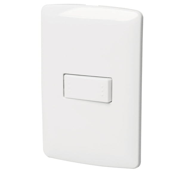 PLACA CON 1 INTERRUPTOR DE 3 VIAS BLANCO VOLTECH 46460