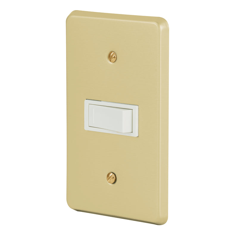 PLACA CON 1 INTERRUPTOR ALUMINIO VOLTECH 46386