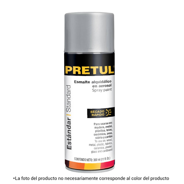 ESMALTE AEROSOL CROMO METALICO PRETUL 27177